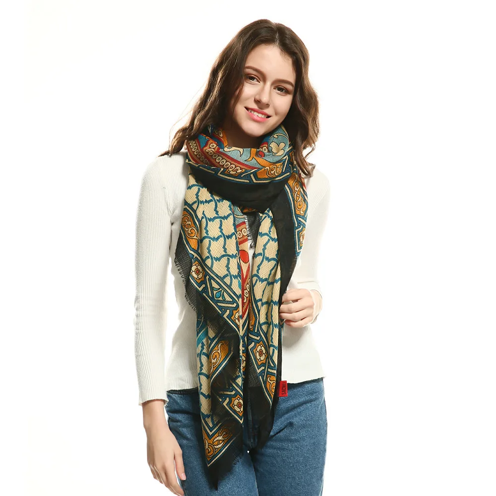 Multicolor Flower Print Autumn Long Scarf For Female Fashion 2019 Winter Warm Shawls Pashmina Women Scarves Stoles
Multicolor Flower Print Autumn Long Scarf For Female Fashion 2019 Winter Warm Shawls Pashmina Women Scarves Stoles