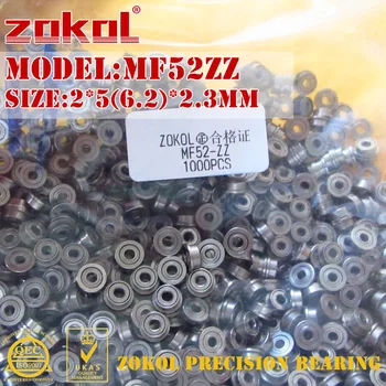 ZOKOL MF52 ZZ bearing MF52ZZ Same as F682ZZ Flange bearing F682 ZZ Deep Groove ball bearing 2*5(6.2)*2.3mm
ZOKOL MF52 ZZ bearing MF52ZZ Same as F682ZZ Flange bearing F682 ZZ Deep Groove ball bearing 2*5(6.2)*2.3mm