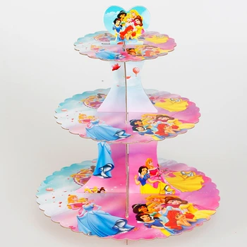 Princess 3 Tiers Paper Foldable Cupcake Stand Rack Kids Girls Birthday Party Cake Display Baby Shower Party Decoration
Princess 3 Tiers Paper Foldable Cupcake Stand Rack Kids Girls Birthday Party Cake Display Baby Shower Party Decoration