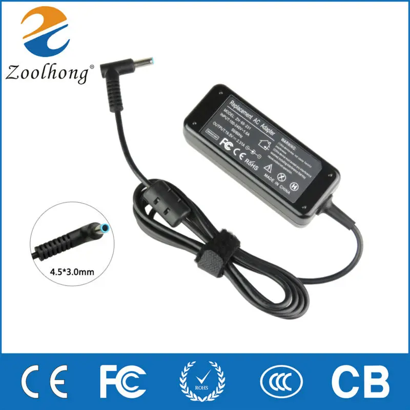 Factory Direct 19.5V 2.31A 4.5*3.0mm Blue Tip Laptop Power Adapter Charger for HP Split 13-m003tu E4Y06P
Factory Direct 19.5V 2.31A 4.5*3.0mm Blue Tip Laptop Power Adapter Charger for HP Split 13-m003tu E4Y06P