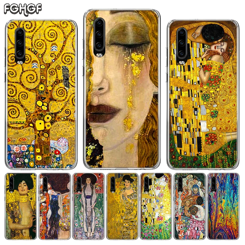 Kiss by Gustav Klimt Silicone Back Case For Case For Huawei P30 P20 Mate 20 10 Pro P10 lite P Smart + Plus Z 2019 Cover
Kiss by Gustav Klimt Silicone Back Case For Case For Huawei P30 P20 Mate 20 10 Pro P10 lite P Smart + Plus Z 2019 Cover