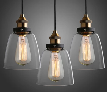 Vintage Pendant Lights Glass Led Suspension Luminaire Loft Retro E27 Lamp Lamparas Colgantes Industrial Home Lighting ZDD0024
Vintage Pendant Lights Glass Led Suspension Luminaire Loft Retro E27 Lamp Lamparas Colgantes Industrial Home Lighting ZDD0024