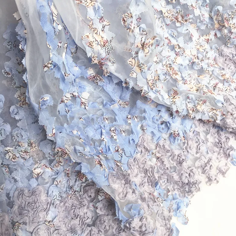 3D Flower Organza Voile Dress Fabric Fancy Costumes Decorations Soft Mesh Fabric For Clothes Bag Party Wedding Background Decors
3D Flower Organza Voile Dress Fabric Fancy Costumes Decorations Soft Mesh Fabric For Clothes Bag Party Wedding Background Decors