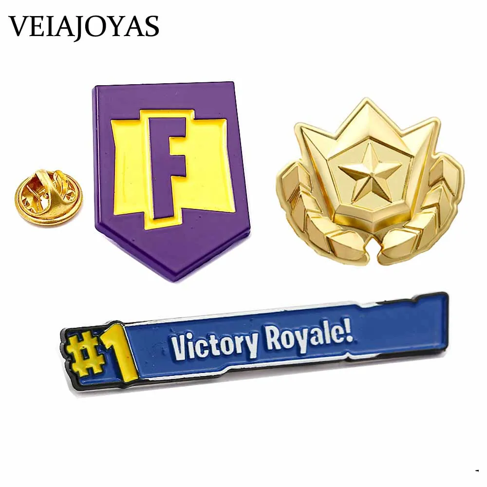 Hot Game Battle Royale Brooch Buckle Pins Metal Medal of Hero Enamel Victory Royale Charm Brooches Women Men Jewelry Accessories
Hot Game Battle Royale Brooch Buckle Pins Metal Medal of Hero Enamel Victory Royale Charm Brooches Women Men Jewelry Accessories