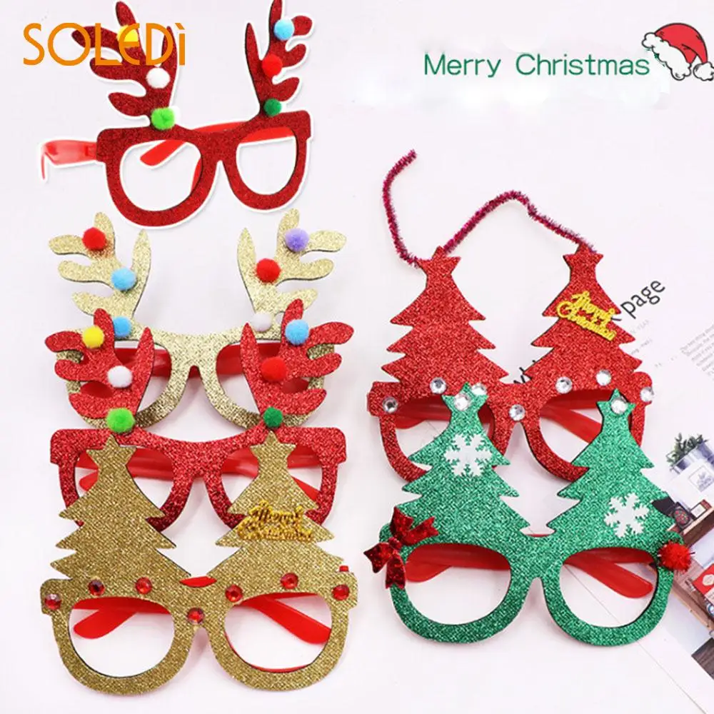 SOLEDI Glasses Frames Decor Christmas Decor Plastic Cartoon Evening Xmas Ornaments Glasses Party Supplies Birthday Props
SOLEDI Glasses Frames Decor Christmas Decor Plastic Cartoon Evening Xmas Ornaments Glasses Party Supplies Birthday Props