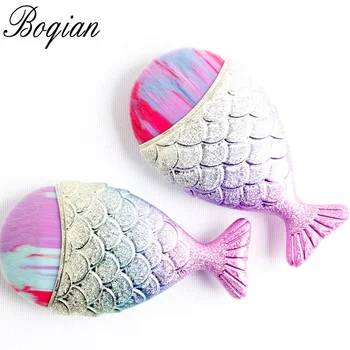 BQAN 1 PCS Cosmetic Mermaid Brush Professional Makeup Brushes Maquiagem Foundation Contour Fish Brush Make Up Tool
BQAN 1 PCS Cosmetic Mermaid Brush Professional Makeup Brushes Maquiagem Foundation Contour Fish Brush Make Up Tool