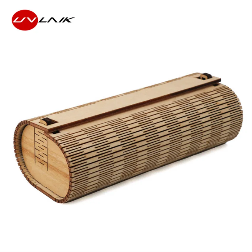 UVLAIK Wood Protable Rectangle Eyeglass Case Women Men Reading Glasses Sunglasses Eye Glasses Case Wooden Protector Box
UVLAIK Wood Protable Rectangle Eyeglass Case Women Men Reading Glasses Sunglasses Eye Glasses Case Wooden Protector Box
