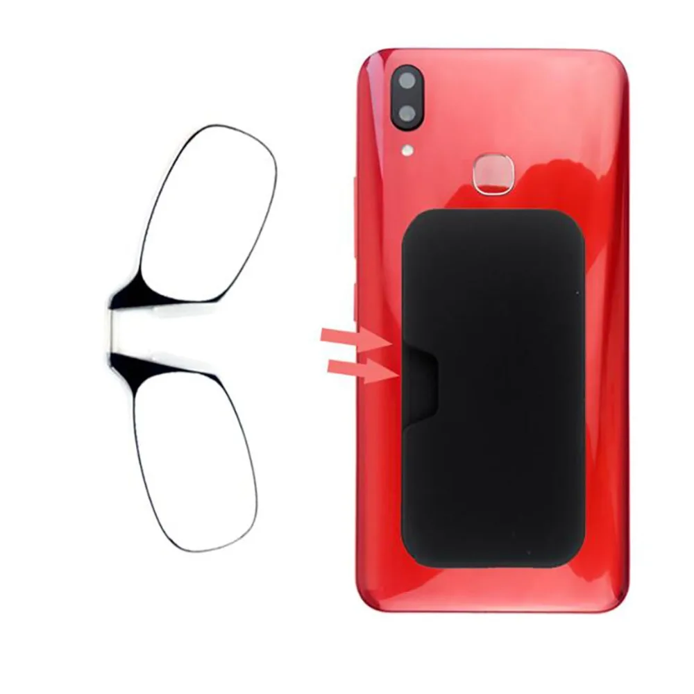 Mini Nose Clip Thin Portable SOS Reading Glasses with Phone Stands Glasses Case Mini Wallet Optics
Mini Nose Clip Thin Portable SOS Reading Glasses with Phone Stands Glasses Case Mini Wallet Optics