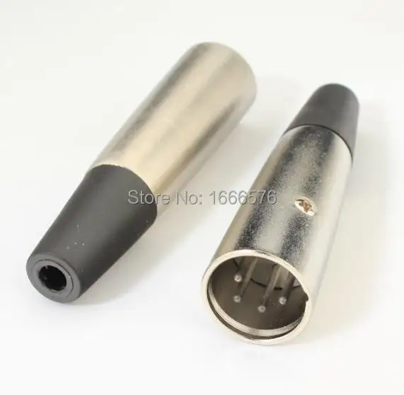 Оптовая продажа 100 шт./лот XLR 5Pin Cannon Connector XLR Male MIC Audio connector-YA5026
Оптовая продажа 100 шт./лот XLR 5Pin Cannon Connector XLR Male MIC Audio connector-YA5026