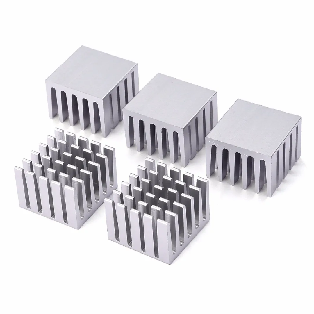 5pcs CPU IC Chip Aluminum Heat Sink Extruded Cooler Electrical Facilities Heatsink Mayitr Aluminum Radiator 20x20x15mm
5pcs CPU IC Chip Aluminum Heat Sink Extruded Cooler Electrical Facilities Heatsink Mayitr Aluminum Radiator 20x20x15mm