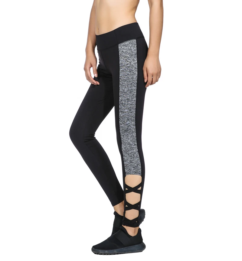 Rylanguage New Stylish Activewear Legging Black Mixed Grey Leggings Splice paneled Women Cut Out Leggings High Waist Leggings
Rylanguage New Stylish Activewear Legging Black Mixed Grey Leggings Splice paneled Women Cut Out Leggings High Waist Leggings