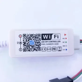 20pcs DC5V/DC12-24V Magic Home LED SPI Controller Addressable 2048Pixel Mini WiFi Controller For WS2811 SK6812 WS2812B LED Strip
20pcs DC5V/DC12-24V Magic Home LED SPI Controller Addressable 2048Pixel Mini WiFi Controller For WS2811 SK6812 WS2812B LED Strip