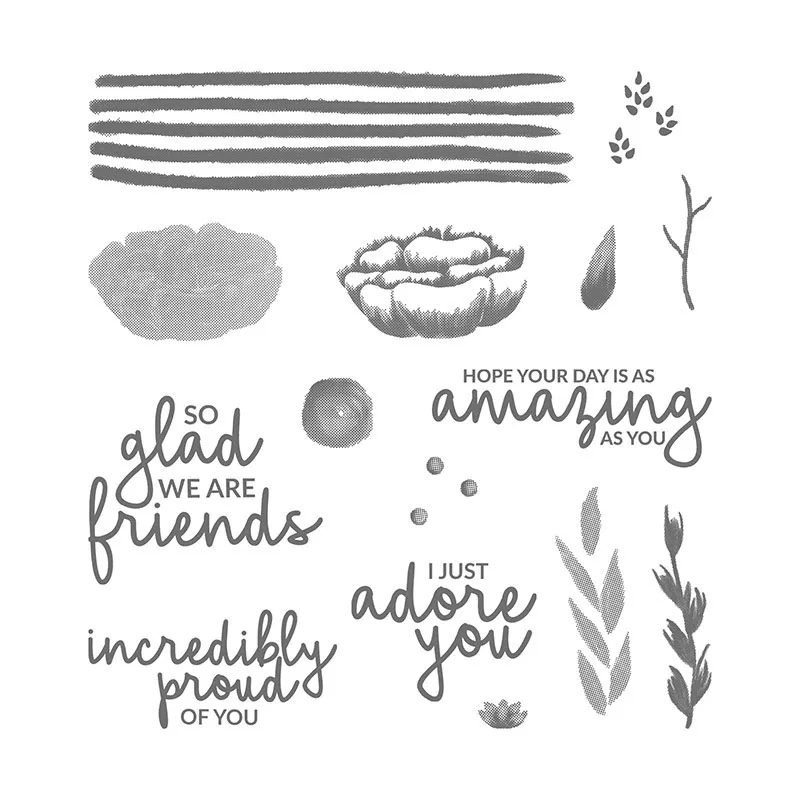 New arrived Transparent Clear Stamps/Seal for DIY scrapbooking/photo album Decorative clear stamp sheets