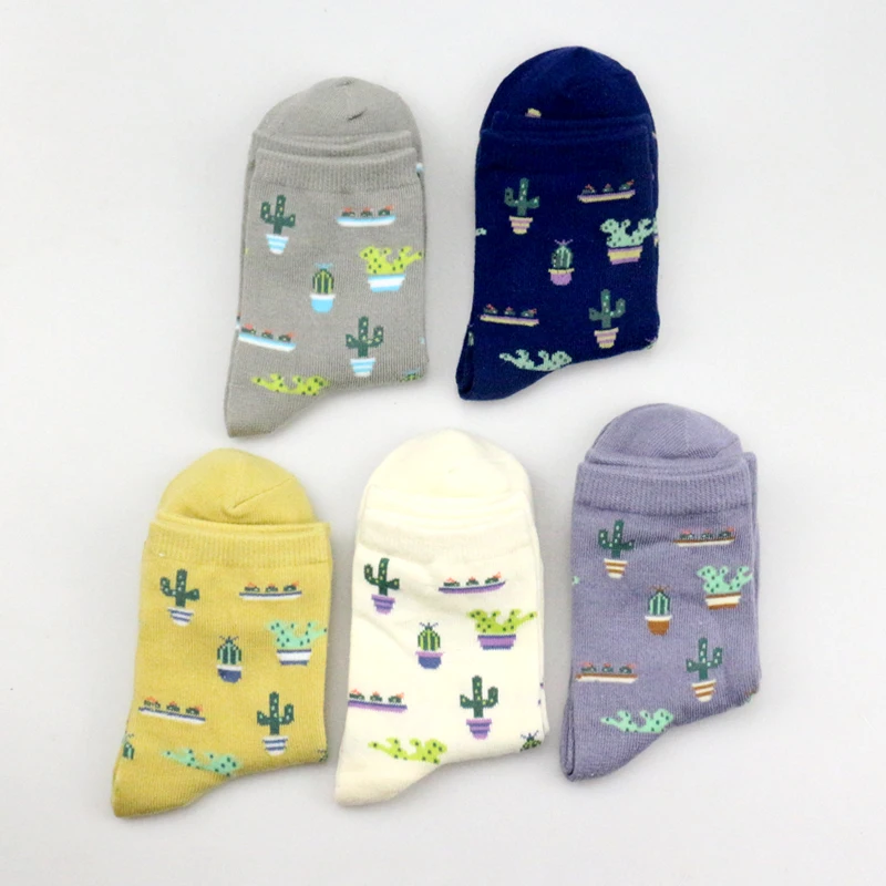 Plant Cactus Pattern Socks Women Men Comfortable Cute Cotton Casual Soft Socks sokken Warm Short Unisex Hipster Socks Meias soks
Plant Cactus Pattern Socks Women Men Comfortable Cute Cotton Casual Soft Socks sokken Warm Short Unisex Hipster Socks Meias soks