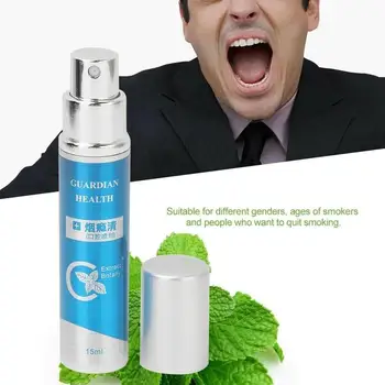 Mouth Oral Spray Quit Smoking Anti Smoke Bad Breath Freshener Treatment Herbal Care Odor Removal Refresh Breath Care
Mouth Oral Spray Quit Smoking Anti Smoke Bad Breath Freshener Treatment Herbal Care Odor Removal Refresh Breath Care