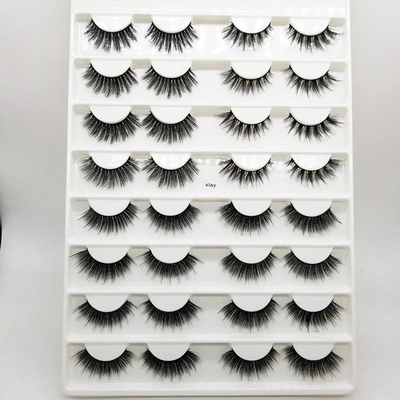 16 Pairs Eyelashes 3D Mink Eyelashes Natural Long False Eyelashes Cruelty Free Volume Lashes Different styles Reusable
16 Pairs Eyelashes 3D Mink Eyelashes Natural Long False Eyelashes Cruelty Free Volume Lashes Different styles Reusable