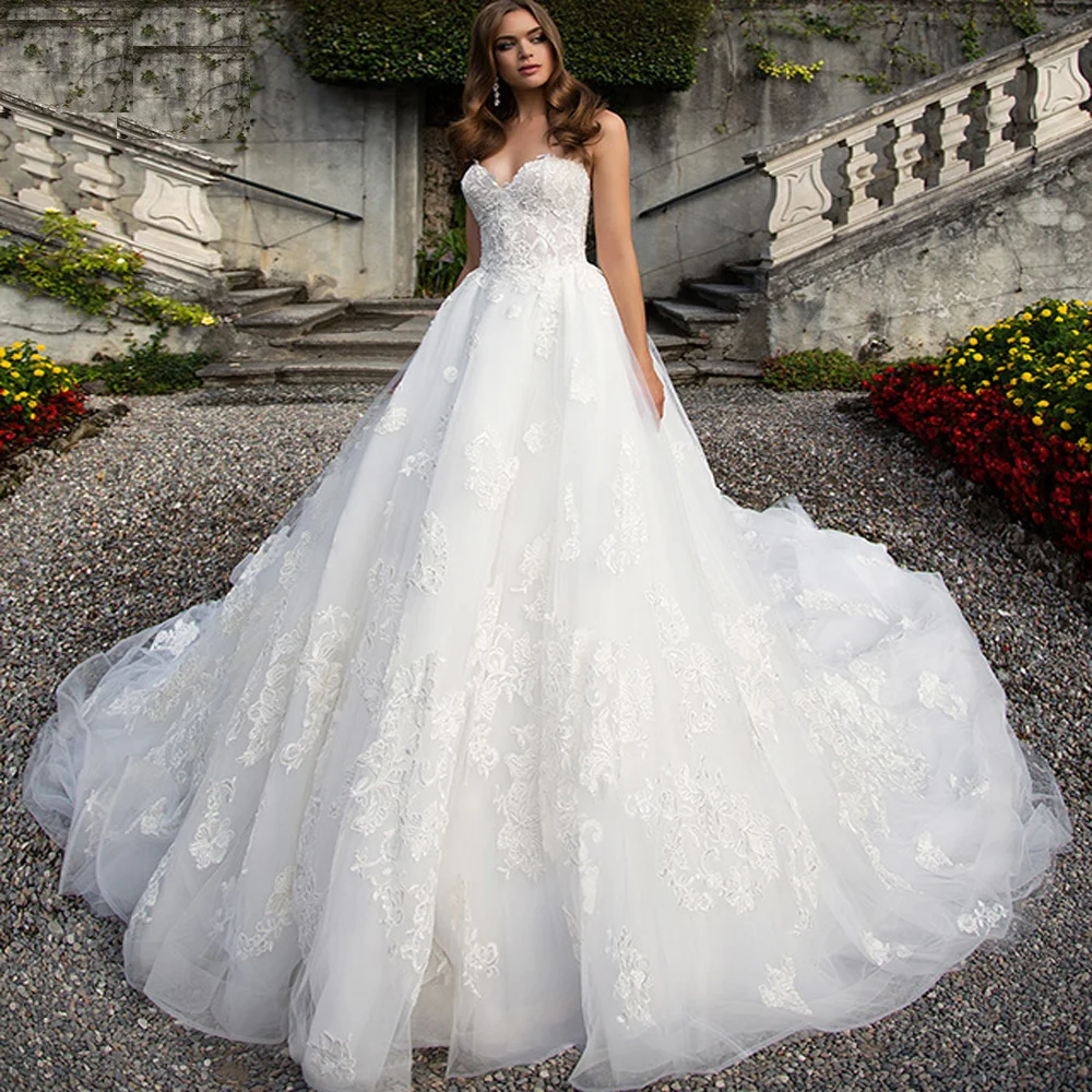 Wedding Dress Party Dress brides dress Ball Gown Princess Lace Party Dresses 135
Wedding Dress Party Dress brides dress Ball Gown Princess Lace Party Dresses 135