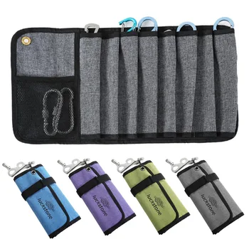 Foldable Multi-compartment Camping Tent Peg Nails Hooks Carabiner Storage Bag Ice Piton Pouch For Camping Outdoor
Foldable Multi-compartment Camping Tent Peg Nails Hooks Carabiner Storage Bag Ice Piton Pouch For Camping Outdoor