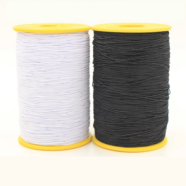 0.5mm White Black Nylon Outside and Rubber Inside Cord Elastic Cords roll string thread For sewing clothes dress accessories
0.5mm White Black Nylon Outside and Rubber Inside Cord Elastic Cords roll string thread For sewing clothes dress accessories