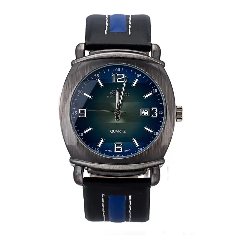2019 New men's watch high quality movement casual waterproof calendar watch Leather strap wristwatches
2019 New men's watch high quality movement casual waterproof calendar watch Leather strap wristwatches