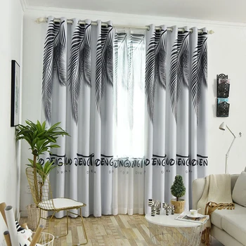 Nordic Style Curtains Fabric Backout Shading Curtain For Bedroom Living Room Green Phoenix Leaf Window Screen Sheer Tulle Drapes
Nordic Style Curtains Fabric Backout Shading Curtain For Bedroom Living Room Green Phoenix Leaf Window Screen Sheer Tulle Drapes