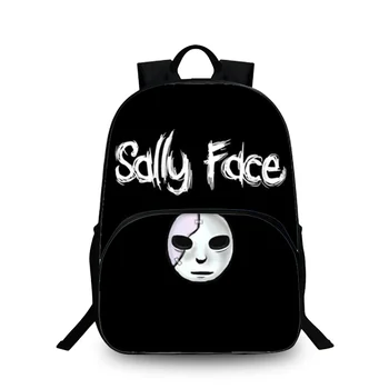 Pop Game Sally Face Daily Backpack Teenagers Fashion School Bags Children Laptop Backpack Kids Book Bags Casual Travel Rucksack