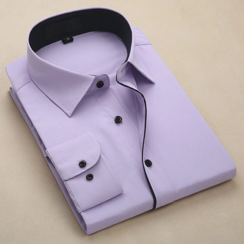 2019 Spring Men Solid cotton Long Sleeve fitted Dress Shirts Men's Shirt Casual Male Shirts man Slim Fit Shirts For Men
2019 Spring Men Solid cotton Long Sleeve fitted Dress Shirts Men's Shirt Casual Male Shirts man Slim Fit Shirts For Men