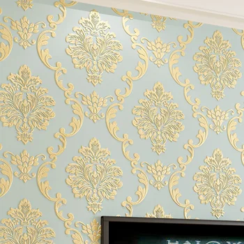 3D Embossed Non-woven Damascus Wallpaper For Bedroom Walls Living Room TV Background Wallpaper Wall Covering Papel De Parede 3D
3D Embossed Non-woven Damascus Wallpaper For Bedroom Walls Living Room TV Background Wallpaper Wall Covering Papel De Parede 3D