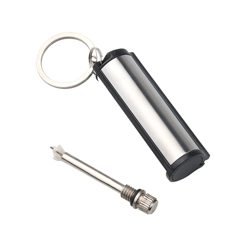 1 pc Stainless Steel Key Ring Fashion Permanent Striker Lighter Match Silver Metal Key Chain
1 pc Stainless Steel Key Ring Fashion Permanent Striker Lighter Match Silver Metal Key Chain
