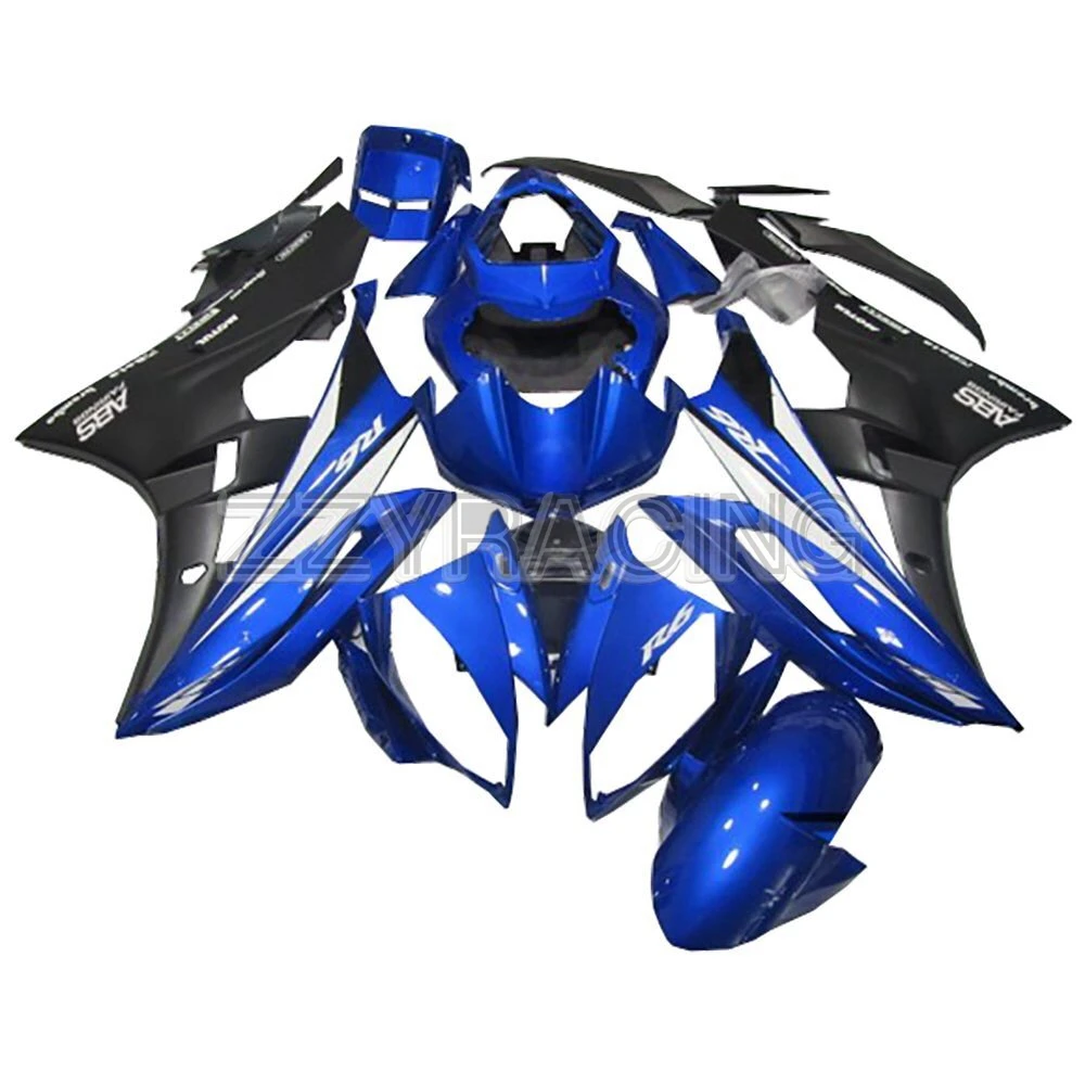 Injection Fairings Kit for Yamaha YZF-600 R6 2006 2007 Complete ABS Plastic Body Kit 06 07 Blue Panels Kit Cowlings New
Injection Fairings Kit for Yamaha YZF-600 R6 2006 2007 Complete ABS Plastic Body Kit 06 07 Blue Panels Kit Cowlings New
