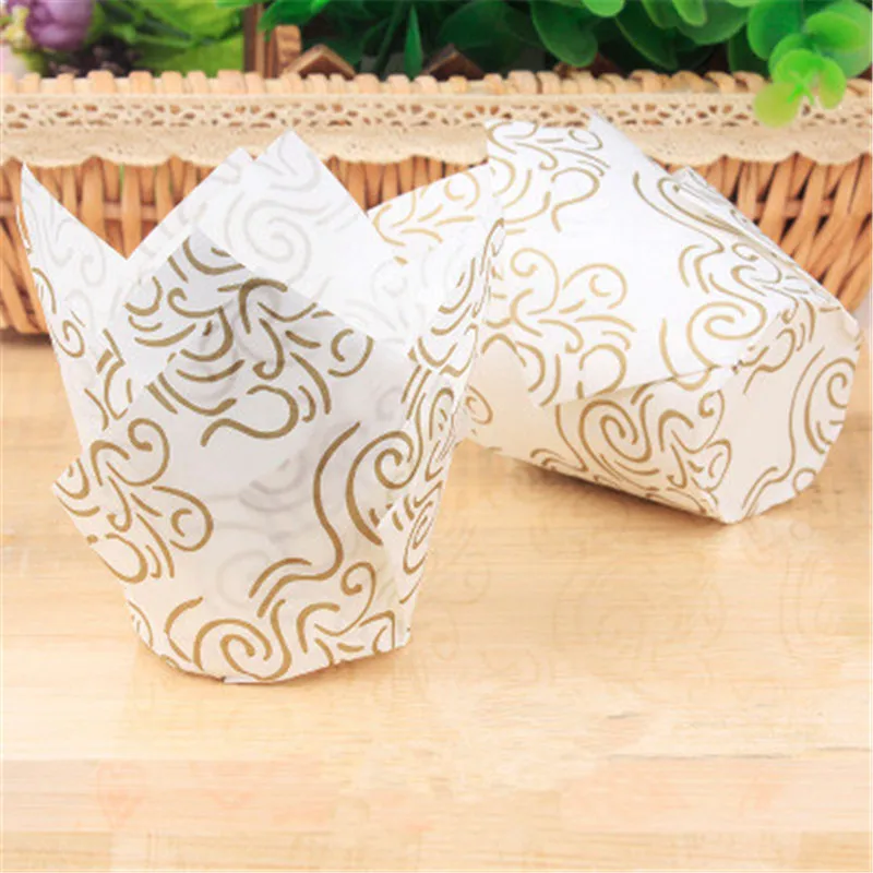 Tulip Muffin Cupcake Paper Cups Chocolate Fandont Tray Pastry Decoration Tools Cupcake Liner Baking Cup Case Muffin Wraps Cases
Tulip Muffin Cupcake Paper Cups Chocolate Fandont Tray Pastry Decoration Tools Cupcake Liner Baking Cup Case Muffin Wraps Cases