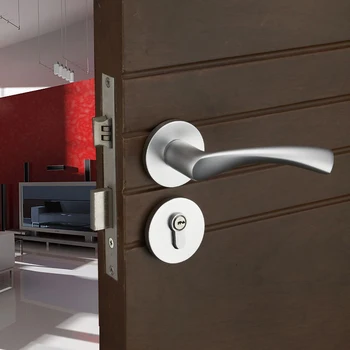 Space Aluminum No Noise Not Leave Fingerprint For Home Or Hotel Mechanical Door Lock With Key
Space Aluminum No Noise Not Leave Fingerprint For Home Or Hotel Mechanical Door Lock With Key