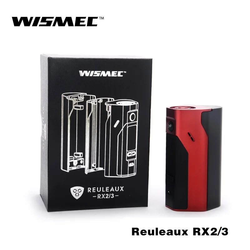 Original Wismec Reuleaux RX2/3 Box Mod updated RX200 Mod Dual Circuit Protection 18650 box mod rx 2/3 fit with berserker tank
Original Wismec Reuleaux RX2/3 Box Mod updated RX200 Mod Dual Circuit Protection 18650 box mod rx 2/3 fit with berserker tank