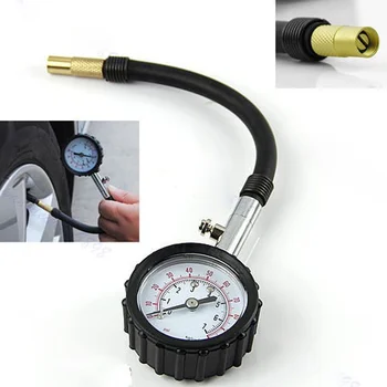 Tire Pressure Gauge Premium Heavy Duty Flexi-Pro Car Tire Pressure Gauge Best for Auto Motorcycle and Bicycle
Tire Pressure Gauge Premium Heavy Duty Flexi-Pro Car Tire Pressure Gauge Best for Auto Motorcycle and Bicycle