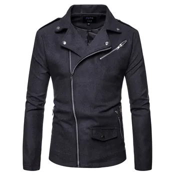2019 Men's New Coat Men's Formal Diagonal Pull British Coat Long Wool Coat Windbreaker Men's Coat
2019 Men's New Coat Men's Formal Diagonal Pull British Coat Long Wool Coat Windbreaker Men's Coat