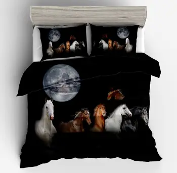 Lai Yin Sun Drop shipping Duvet cover sets Pillow cases Cartoon Wild Horses under Stunning Full Moon 3d bed set
Lai Yin Sun Drop shipping Duvet cover sets Pillow cases Cartoon Wild Horses under Stunning Full Moon 3d bed set