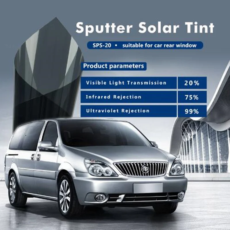 60''x20'' Sputter Car Solar tint Auto Glass Sticker 99% UV Proof Window Film for car home window 152cm x 50cm
60''x20'' Sputter Car Solar tint Auto Glass Sticker 99% UV Proof Window Film for car home window 152cm x 50cm