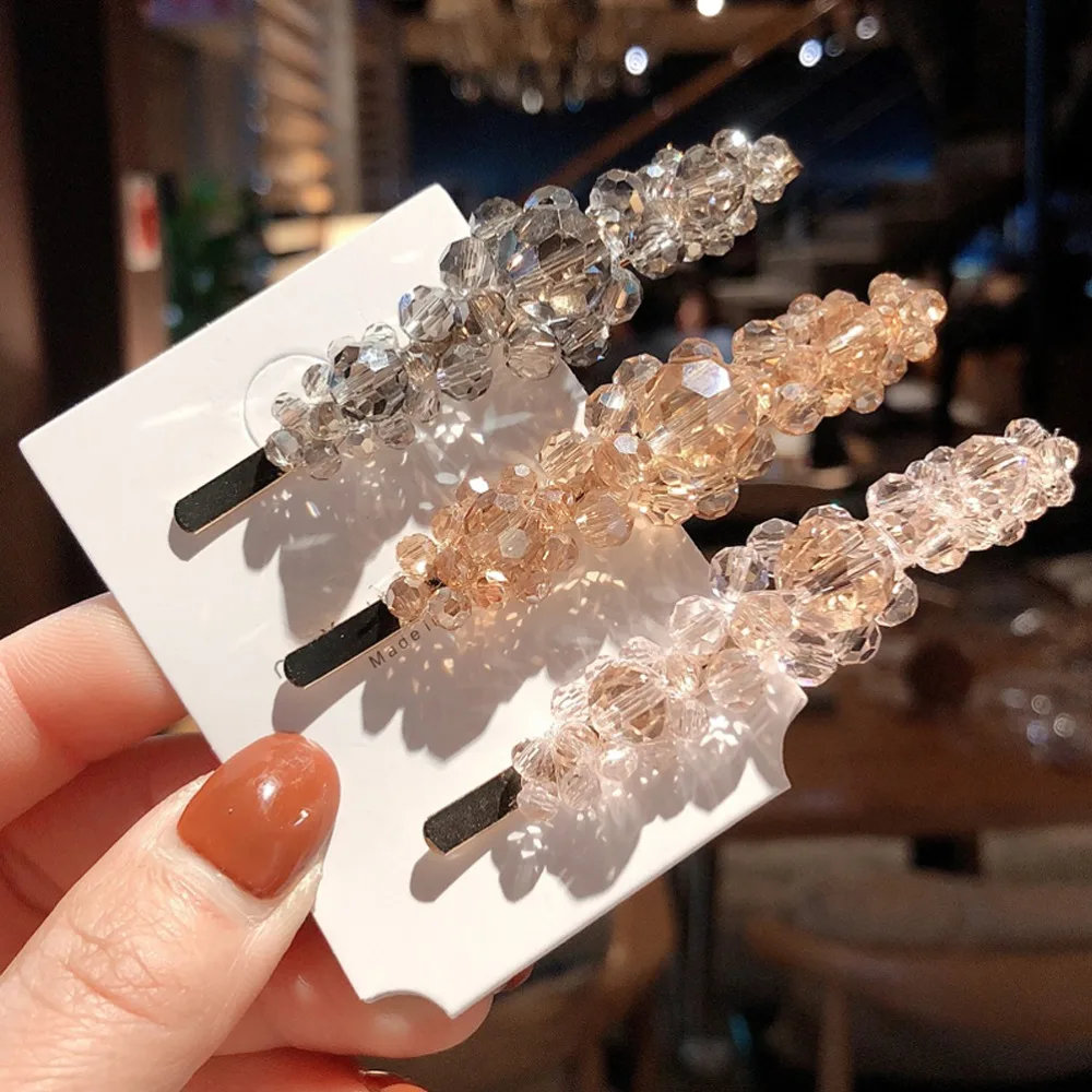 2019 INS Hot Sweet Glitter Crystal Hairpins for Women Girls Bling Rhinestone Hair Clips Pins Barrette Styling Tools Accessories
2019 INS Hot Sweet Glitter Crystal Hairpins for Women Girls Bling Rhinestone Hair Clips Pins Barrette Styling Tools Accessories