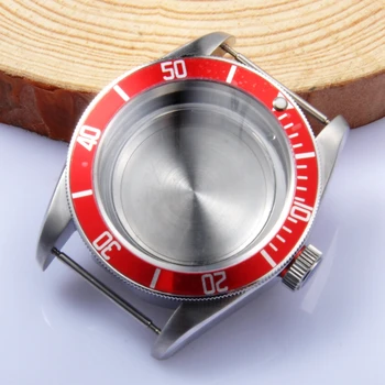 41mm red bezel sapphire Case fit Miyota8205/8215,ETA 2836/2824 Mingzhu 2813
41mm red bezel sapphire Case fit Miyota8205/8215,ETA 2836/2824 Mingzhu 2813