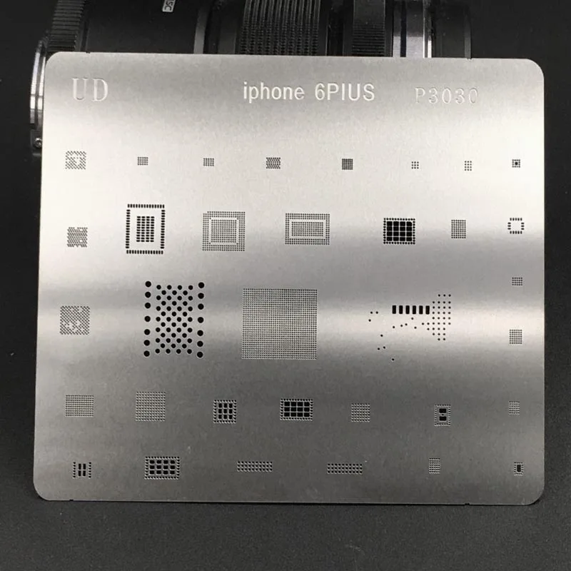 IC Repair BGA Rework Repair BGA Reball Reballing Stencils for iPhone 6 7Plus 6S Plus Template Mobile Phone Direct Repair Heating
IC Repair BGA Rework Repair BGA Reball Reballing Stencils for iPhone 6 7Plus 6S Plus Template Mobile Phone Direct Repair Heating