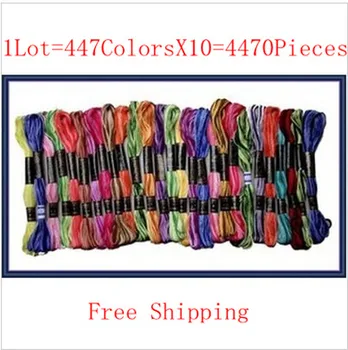 Factory Direct Sell Embroidery Floss Cross Stitch Thread 1 Lot=4470 Skeins Similar DMC Thread Cotton Thread Free Shipping
Factory Direct Sell Embroidery Floss Cross Stitch Thread 1 Lot=4470 Skeins Similar DMC Thread Cotton Thread Free Shipping