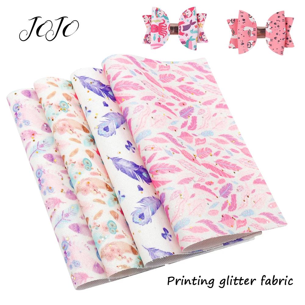 JOJO BOWS 22*30cm Sparkly Glitter Fabric Solid Feather Sheets For Clothing Home Textile Sheet Garment Sewing Party Decoration
JOJO BOWS 22*30cm Sparkly Glitter Fabric Solid Feather Sheets For Clothing Home Textile Sheet Garment Sewing Party Decoration