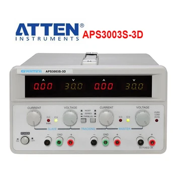ATTEN APS3003S-3D High precision Dual Channel and Adjustable Linear Digital Dual adjustable DC power supply 30V / 3A
ATTEN APS3003S-3D High precision Dual Channel and Adjustable Linear Digital Dual adjustable DC power supply 30V / 3A