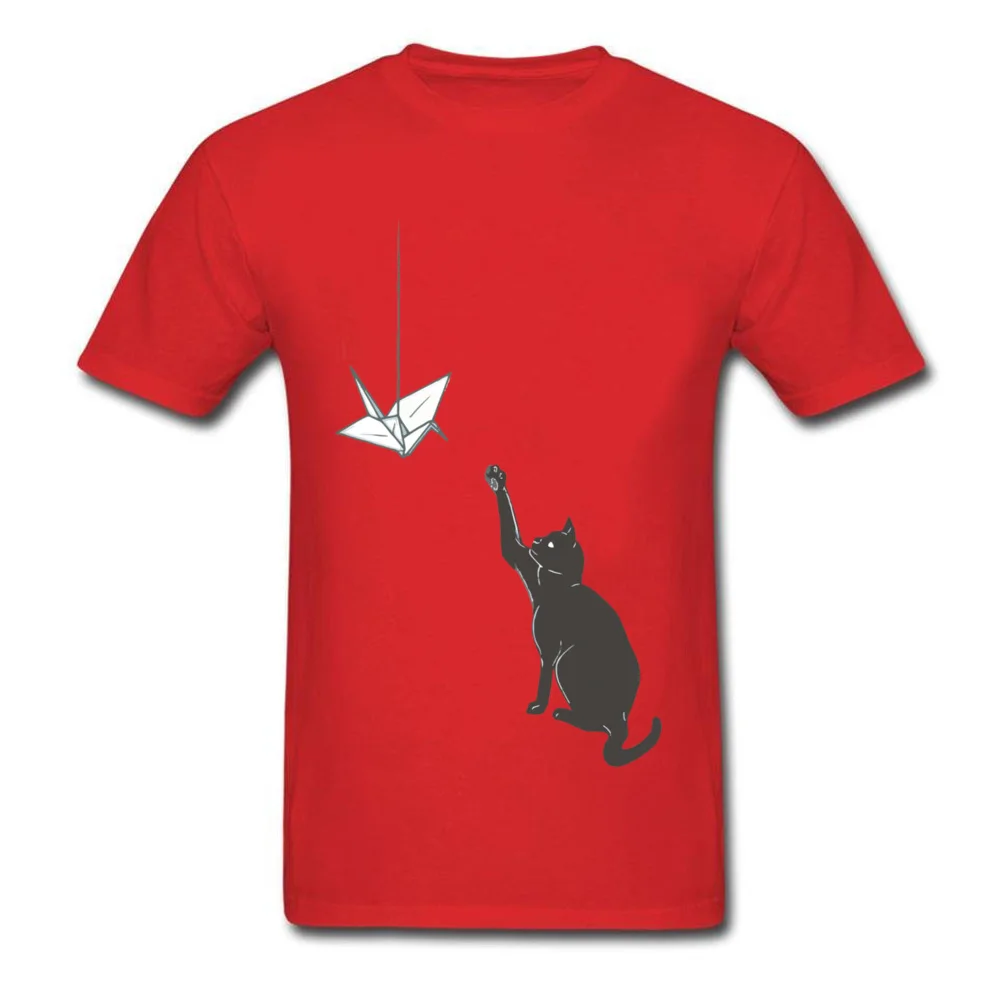 Origami cat_red