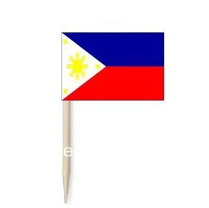 DHL free shipping Factory wholesale 65mm Banner /Advertising /Promotional Flag (toothpick flag)-Philippines flag
DHL free shipping Factory wholesale 65mm Banner /Advertising /Promotional Flag (toothpick flag)-Philippines flag