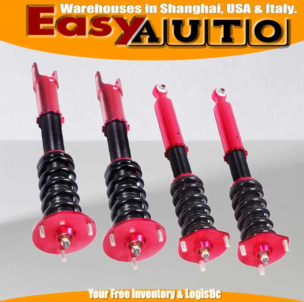 non-adjustable Coilover Suspension Lowering Kits red for 93-97 Mazda RX-7 RX7 FD
non-adjustable Coilover Suspension Lowering Kits red for 93-97 Mazda RX-7 RX7 FD