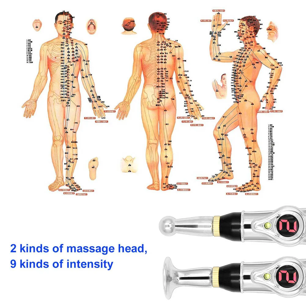 Therapy Pen Electronic Acupuncture Meridian Energy Massager Pain Relief Heal Massage Pens WS99
Therapy Pen Electronic Acupuncture Meridian Energy Massager Pain Relief Heal Massage Pens WS99