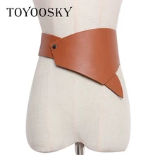 2018 New Designer Women Waist Belts Fashion PU Irregular Solid Camel Belts for Skirt High Quality Belts for Female TOYOOSKY
2018 New Designer Women Waist Belts Fashion PU Irregular Solid Camel Belts for Skirt High Quality Belts for Female TOYOOSKY