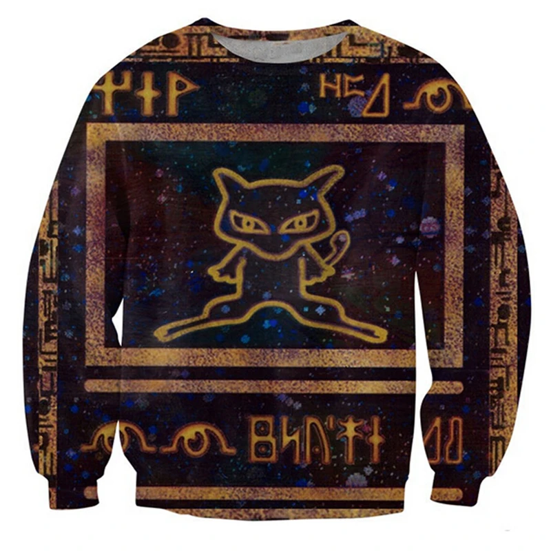 2018 New Fashion women men unisex 3d Sweatshirt cartoon Pokemon jumper Ancient Mew hoodies tracksuit size S-5XL Free shipping
2018 New Fashion women men unisex 3d Sweatshirt cartoon Pokemon jumper Ancient Mew hoodies tracksuit size S-5XL Free shipping