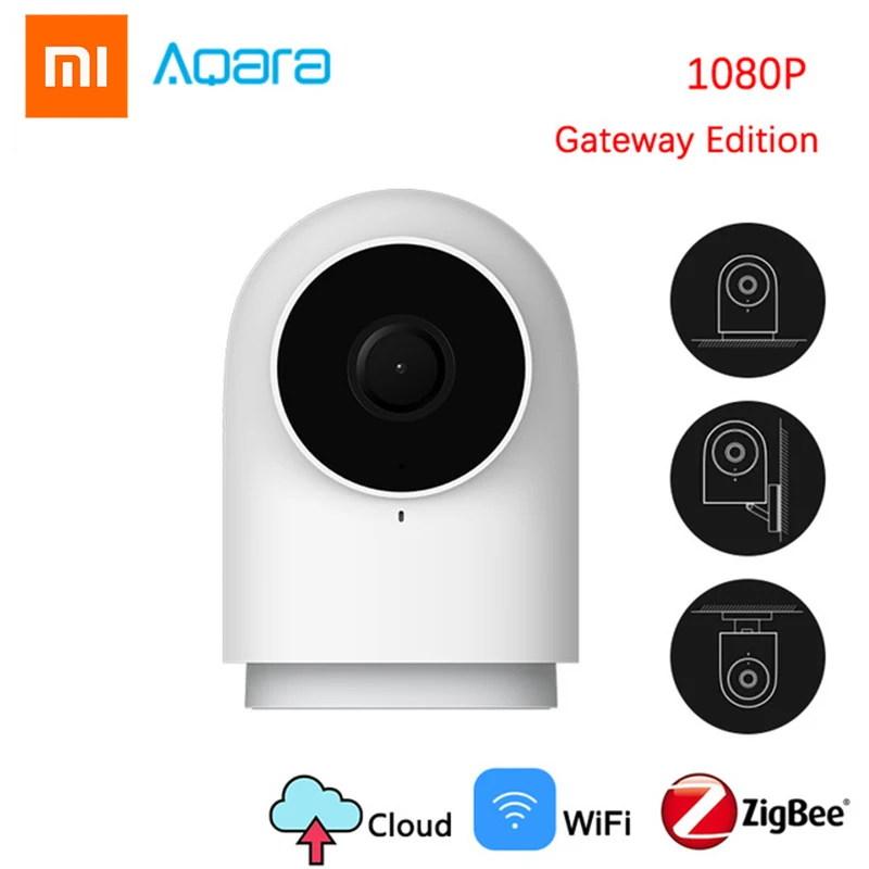 Newest Xiaomi Aqara Smart Camera G2 1080P Gateway Edition Zigbee Linkage Smart Devices IP Wifi Wireless Cloud Home Security
Newest Xiaomi Aqara Smart Camera G2 1080P Gateway Edition Zigbee Linkage Smart Devices IP Wifi Wireless Cloud Home Security
